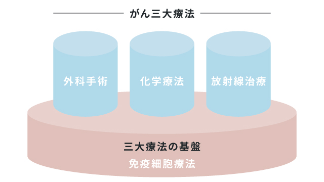 他のがん治療との併用が可能